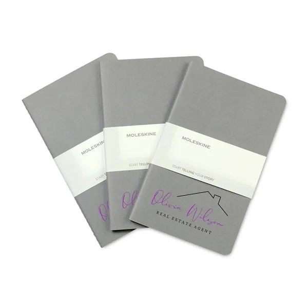 Moleskine® Large Cahier 3-Pack - Moleskine® Large Cahier 3-Pack - Image 3 of 3