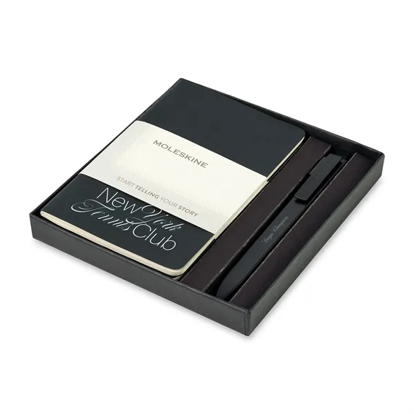 Moleskine® Pocket Cahier and GO Pen Gift Set
