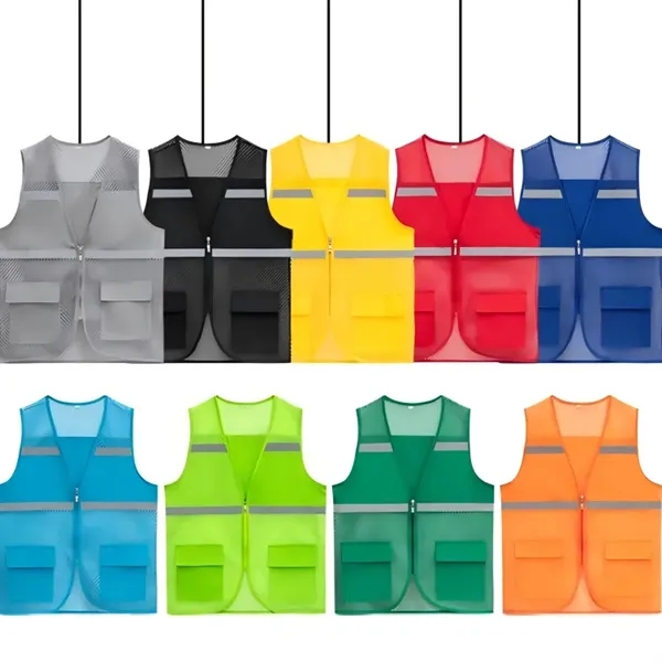 Mesh reflective vest - Mesh reflective vest - Image 1 of 2