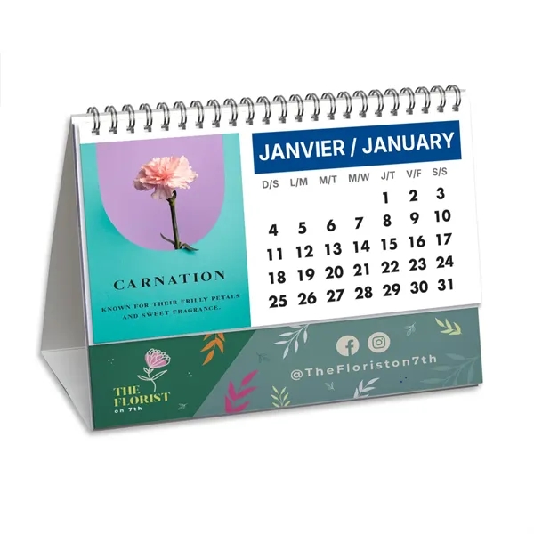 Custom Paper Desk Flip Calendars - Custom Paper Desk Flip Calendars - Image 0 of 0