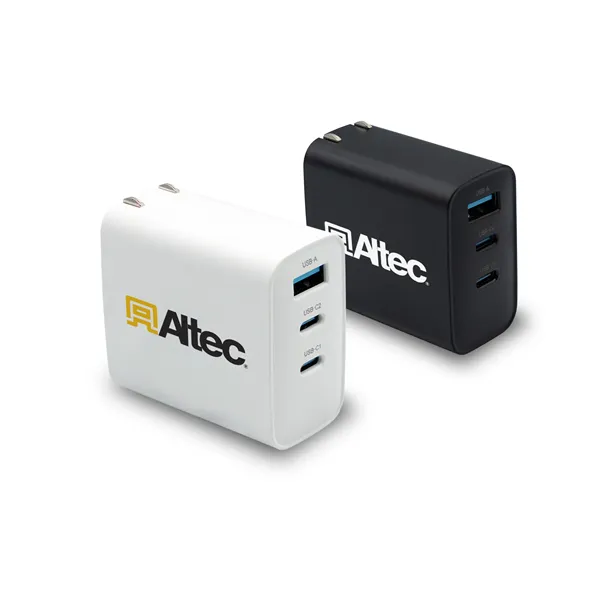 The Superdapter Dual Port Flat Wall Adapter (65W) - The Superdapter Dual Port Flat Wall Adapter (65W) - Image 0 of 5