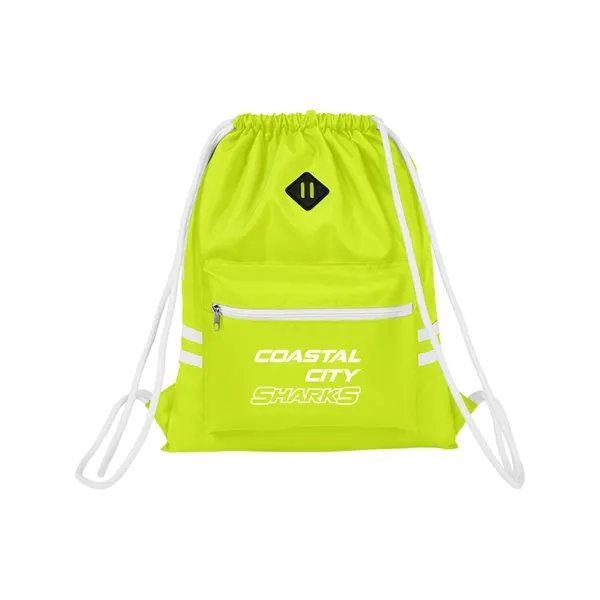 Team 365 Zone Drawstring Backpack - Team 365 Zone Drawstring Backpack - Image 20 of 24