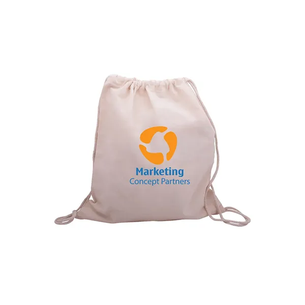 Cotton Canvas Drawstring Bag - Cotton Canvas Drawstring Bag - Image 0 of 23