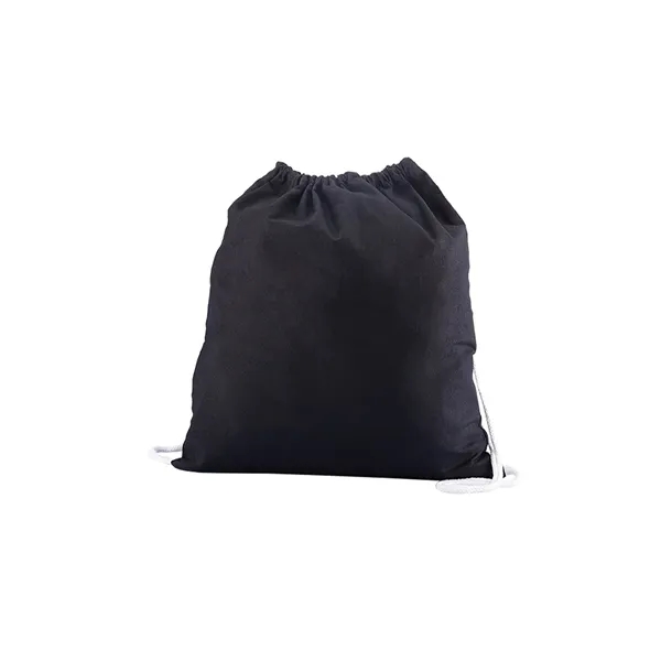 Cotton Canvas Drawstring Bag - Cotton Canvas Drawstring Bag - Image 4 of 23