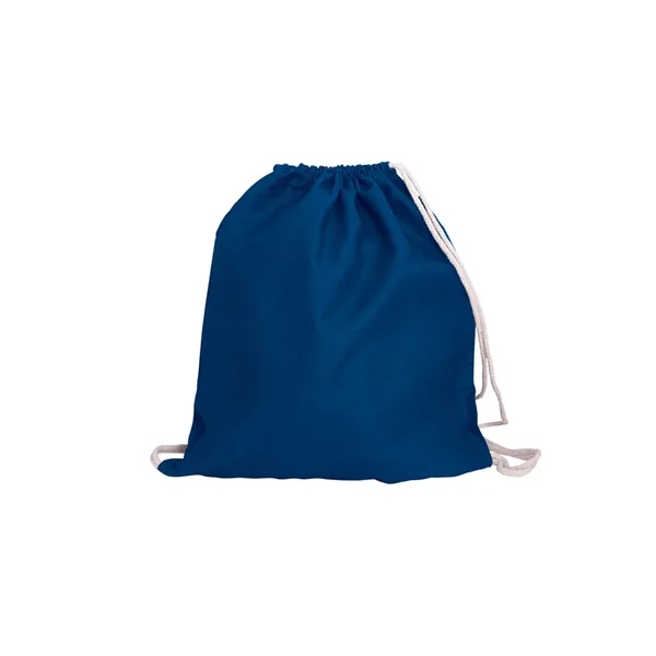 Cotton Canvas Drawstring Bag - Cotton Canvas Drawstring Bag - Image 8 of 23
