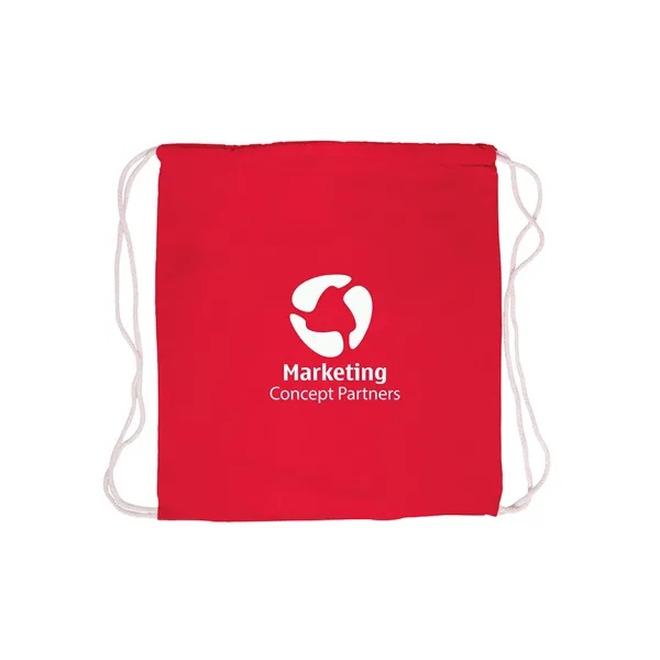 Cotton Canvas Drawstring Bag - Cotton Canvas Drawstring Bag - Image 23 of 23