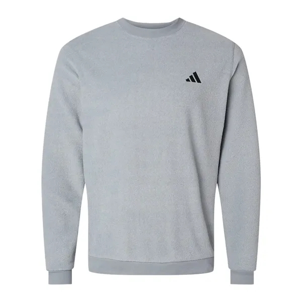 Adidas Men's Terry Loop Crewneck Sweatshirt - Adidas Men's Terry Loop Crewneck Sweatshirt - Image 4 of 10
