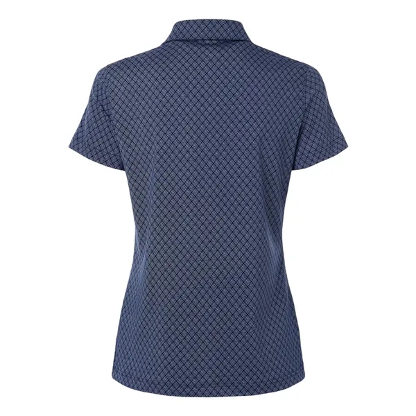 Adidas Women's 4-Way Stretch Printed Polo - Adidas Women's 4-Way Stretch Printed Polo - Image 2 of 4
