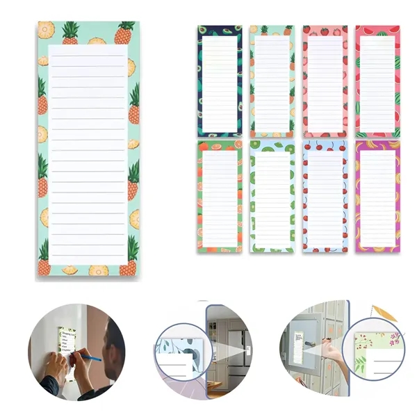 Magnetic Fridge To Do List Notepads - Magnetic Fridge To Do List Notepads - Image 0 of 3