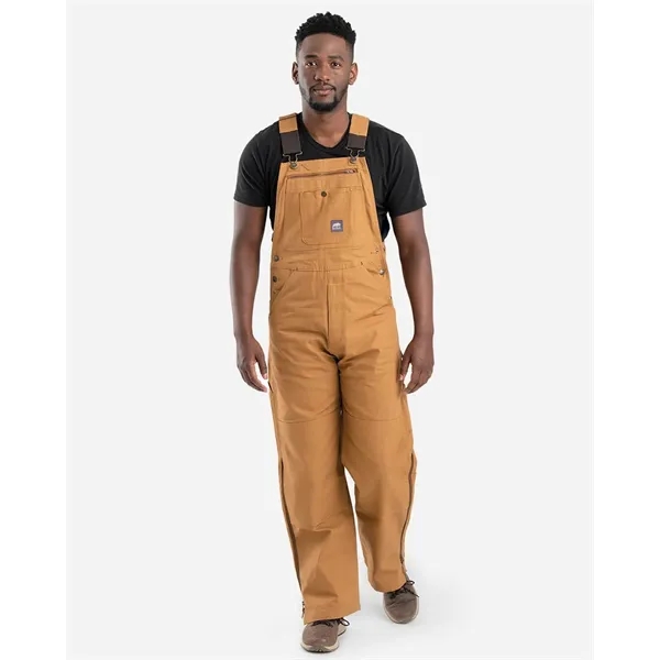 Berne Apparel Men's Slab Unlined Duck Bib Overall - Berne Apparel Men's Slab Unlined Duck Bib Overall - Image 0 of 11