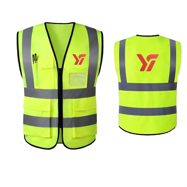 Safety Reflective Vest With Pocket MOQ 50 - Safety Reflective Vest With Pocket MOQ 50 - Image 0 of 1