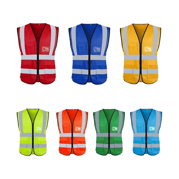 Safety Reflective Vest With Pocket MOQ 50 - Safety Reflective Vest With Pocket MOQ 50 - Image 1 of 1