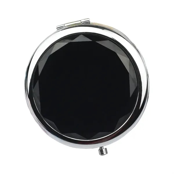 Pocket Crystal Cosmetic Compact Mirror - Pocket Crystal Cosmetic Compact Mirror - Image 1 of 8