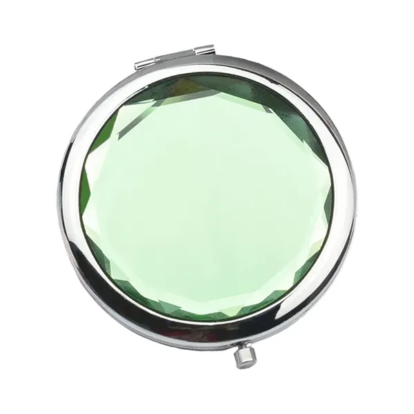Pocket Crystal Cosmetic Compact Mirror - Pocket Crystal Cosmetic Compact Mirror - Image 2 of 8