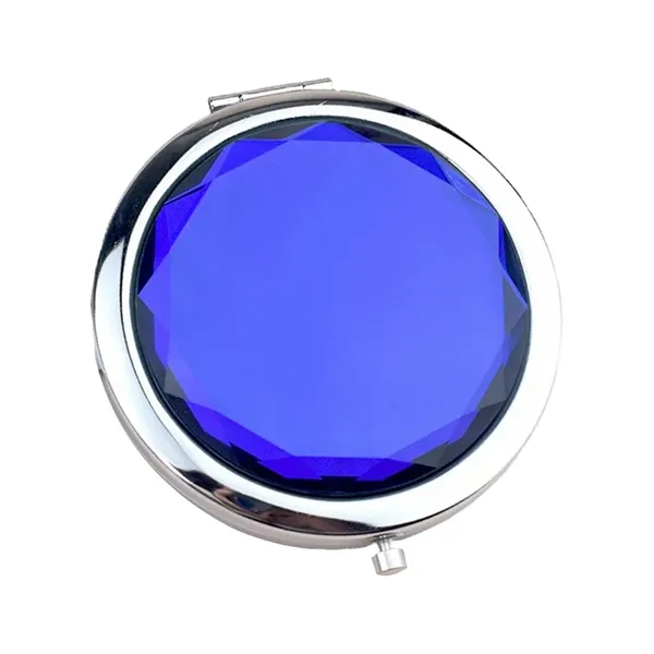Pocket Crystal Cosmetic Compact Mirror - Pocket Crystal Cosmetic Compact Mirror - Image 8 of 8