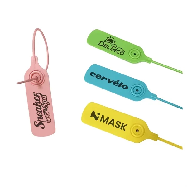 Plastic Self Locking Security Shoe Tags - Plastic Self Locking Security Shoe Tags - Image 0 of 2