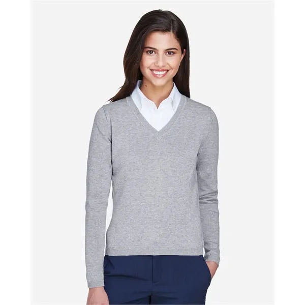 Devon & Jones Women's V-Neck Sweater - Devon & Jones Women's V-Neck Sweater - Image 0 of 4