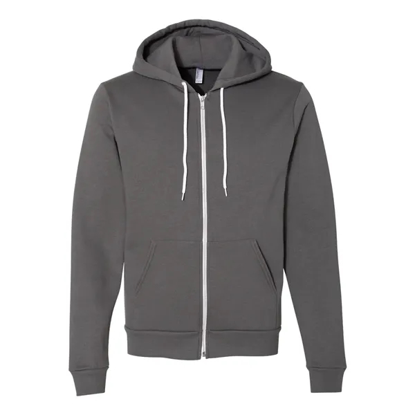 American Apparel Unisex USA-Made Flex Fleece Full-Zip Hoo... - American Apparel Unisex USA-Made Flex Fleece Full-Zip Hoo... - Image 1 of 4