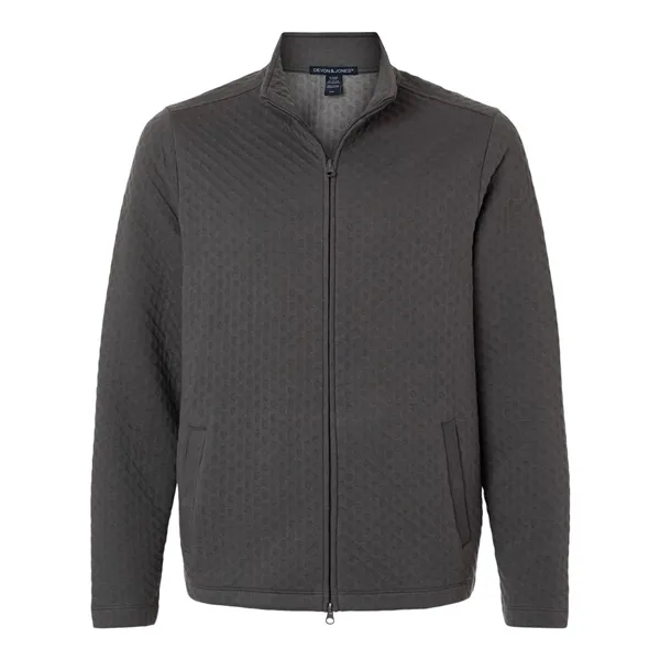 Devon & Jones Men's Berkley Textured Full-Zip Jacket - Devon & Jones Men's Berkley Textured Full-Zip Jacket - Image 3 of 6