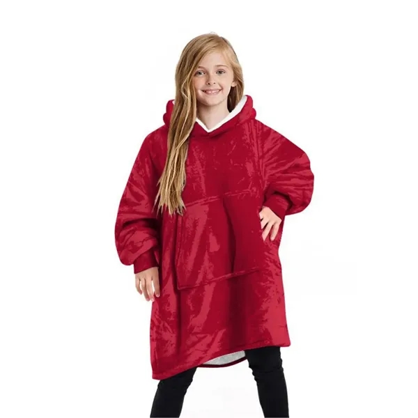 Kids Hoodie Blanket - Kids Hoodie Blanket - Image 6 of 6