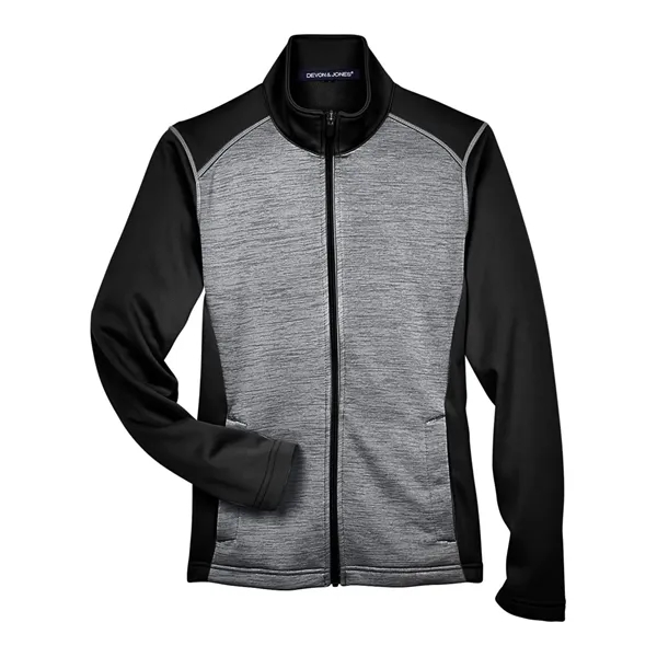 Devon & Jones Women's Newbury Melange Fleece Vest - Devon & Jones Women's Newbury Melange Fleece Vest - Image 1 of 6