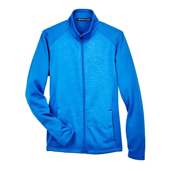 Devon & Jones Women's Newbury Melange Fleece Vest - Devon & Jones Women's Newbury Melange Fleece Vest - Image 3 of 6