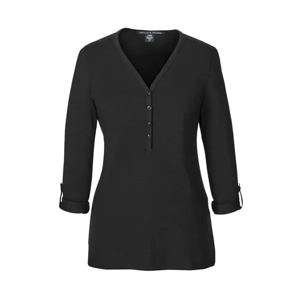 Devon & Jones Women's Perfect Fit™ Half-Placket Tunic Dre... - Devon & Jones Women's Perfect Fit™ Half-Placket Tunic Dre... - Image 1 of 1