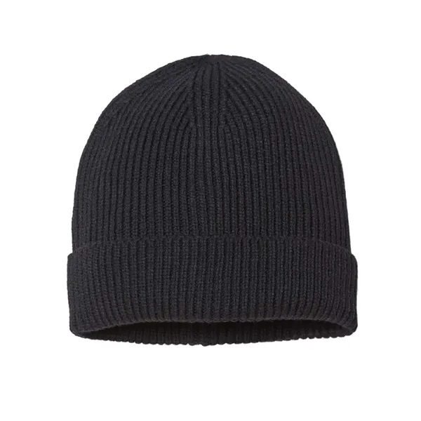 Atlantis Headwear Sustainable Fine Rib Cuffed Beanie - Atlantis Headwear Sustainable Fine Rib Cuffed Beanie - Image 0 of 20