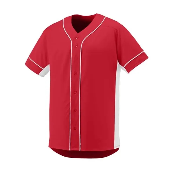 Augusta Sportswear Men's Slugger Jersey - Augusta Sportswear Men's Slugger Jersey - Image 8 of 12