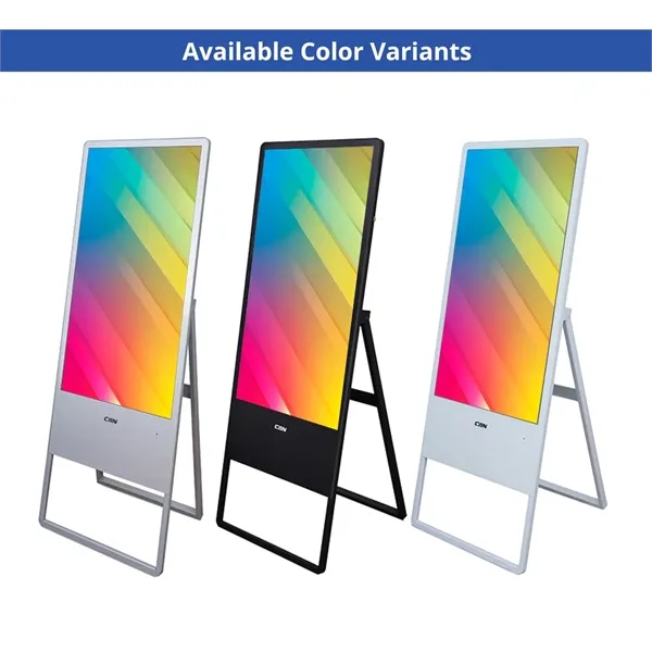Portable LED Digital Display Signage with Floor Stand 32inch - Portable LED Digital Display Signage with Floor Stand 32inch - Image 2 of 13