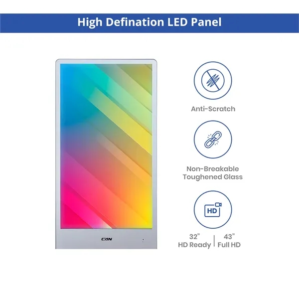 Portable LED Digital Display Signage with Floor Stand 32inch - Portable LED Digital Display Signage with Floor Stand 32inch - Image 3 of 13