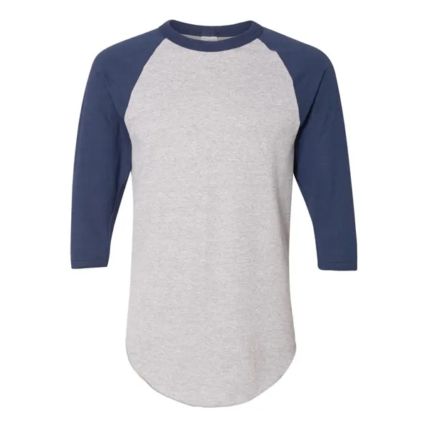 Augusta Sportswear Unisex Three-Quarter Raglan Sleeve Bas... - Augusta Sportswear Unisex Three-Quarter Raglan Sleeve Bas... - Image 7 of 29
