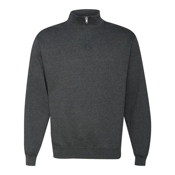 JERZEES Unisex Nublend® Cadet Collar Quarter-Zip Sweatshirt - JERZEES Unisex Nublend® Cadet Collar Quarter-Zip Sweatshirt - Image 6 of 36