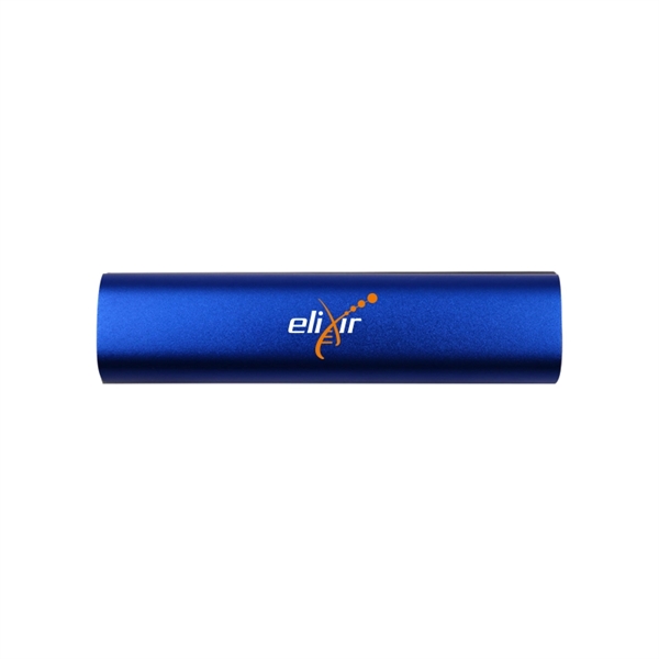 Chamfer Edge Aluminum Power Bank - 2200 mAH -blue - Chamfer Edge Aluminum Power Bank - 2200 mAH -blue - Image 8 of 8