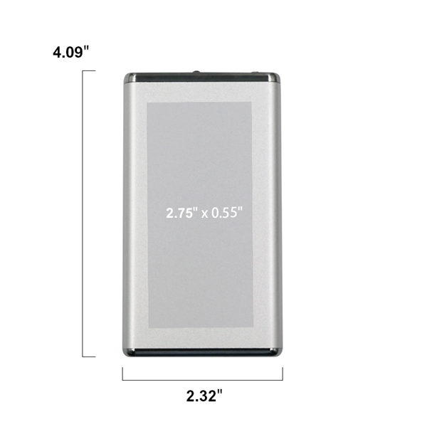 Aluminum Slim Power Bank 3000 mAh UL CERTIFIED - Aluminum Slim Power Bank 3000 mAh UL CERTIFIED - Image 2 of 9