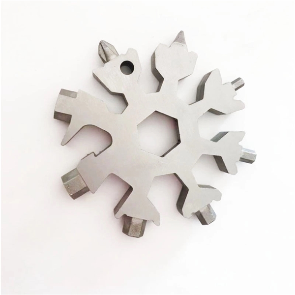 19-in-1 Stainless Steel Snow Keychain - 19-in-1 Stainless Steel Snow Keychain - Image 2 of 2