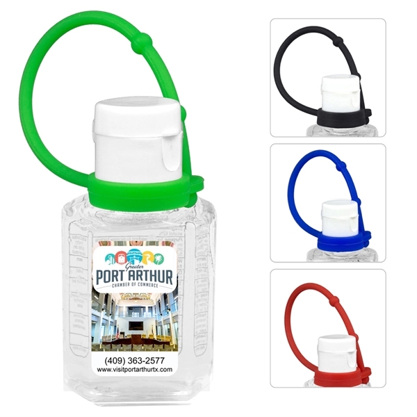 Compact Hand Sanitizer Gel w/ Leash