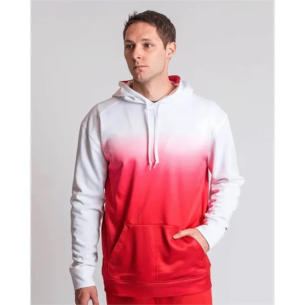 Badger Unisex Ombre Hooded Sweatshirt