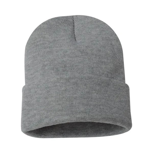 Sportsman 12" Solid Cuffed Beanie - Sportsman 12" Solid Cuffed Beanie - Image 12 of 60