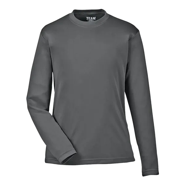 Team 365 Youth Zone Performance Long Sleeve T-Shirt - Team 365 Youth Zone Performance Long Sleeve T-Shirt - Image 4 of 6