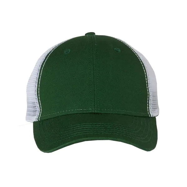 Valucap Bio-Washed Trucker Cap - Valucap Bio-Washed Trucker Cap - Image 5 of 10