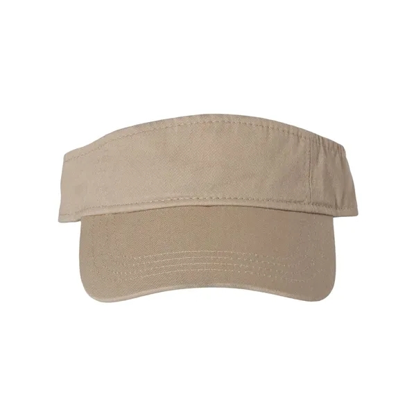 Valucap Bio-Washed Visor - Valucap Bio-Washed Visor - Image 4 of 10