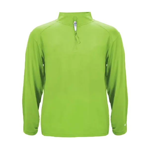 Badger Men's Lightweight Quarter-Zip Pullover - Badger Men's Lightweight Quarter-Zip Pullover - Image 11 of 30