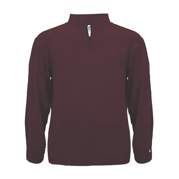 Badger Men's Lightweight Quarter-Zip Pullover - Badger Men's Lightweight Quarter-Zip Pullover - Image 12 of 30
