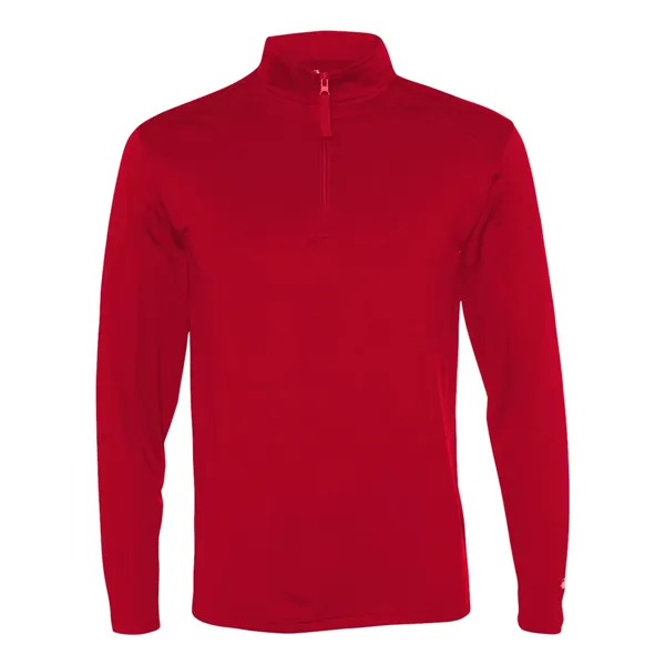 Badger Men's Lightweight Quarter-Zip Pullover - Badger Men's Lightweight Quarter-Zip Pullover - Image 18 of 30