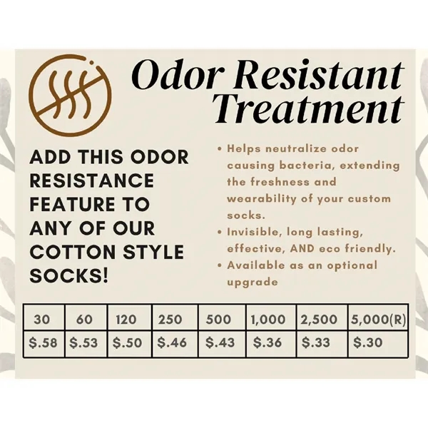 USA Made Super Soft Cotton Crew Socks w/ Direct Embroidery - USA Made Super Soft Cotton Crew Socks w/ Direct Embroidery - Image 1 of 1