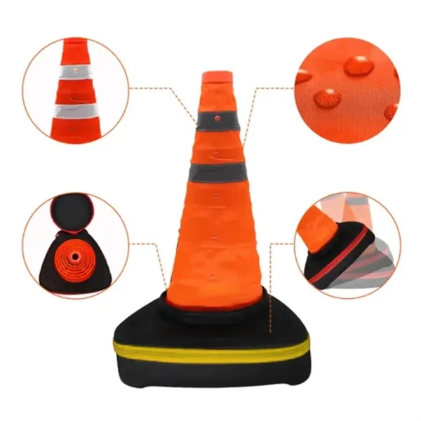 Custom Roadside Emergency Kit with Safety Cone Tool - Custom Roadside Emergency Kit with Safety Cone Tool - Image 2 of 3