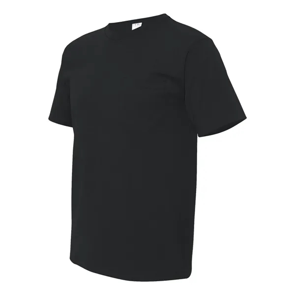 Bayside Unisex USA-Made Midweight Pocket T-Shirt - Bayside Unisex USA-Made Midweight Pocket T-Shirt - Image 2 of 23