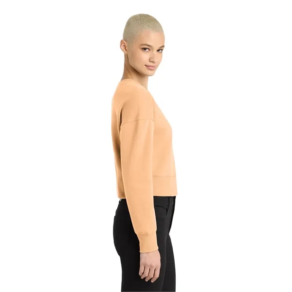 District Women's Perfect Weight Fleece Cropped Crew - District Women's Perfect Weight Fleece Cropped Crew - Image 3 of 29