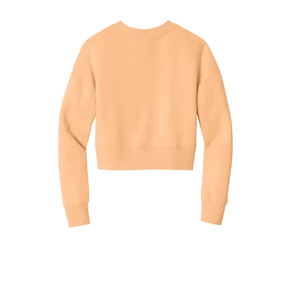 District Women's Perfect Weight Fleece Cropped Crew - District Women's Perfect Weight Fleece Cropped Crew - Image 5 of 29
